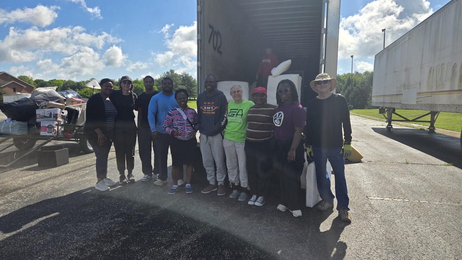 A great group who helped out with Furniture Pickups