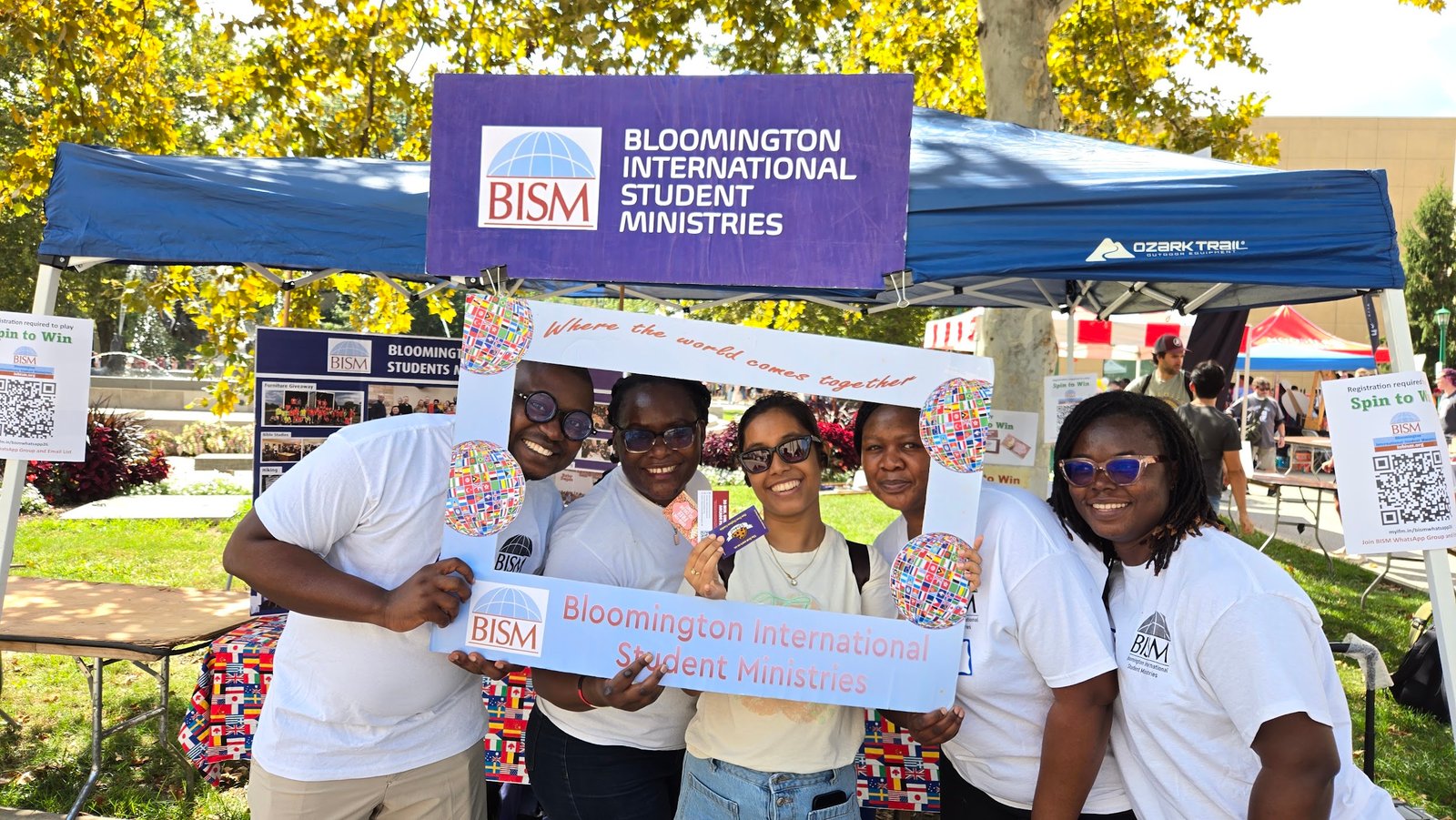 Where the world comes together, right here at IU. 🌍❤️ #StudentInvolvementFair